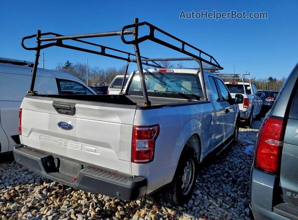 1FTEX1CP3LKD83859 2020 FORD F150 White Передня права чверть