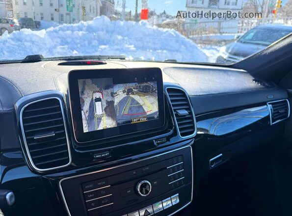 4JGDF6EE9KB220795 2019 MERCEDES-BENZ GLS White წინა პანელის ხედი