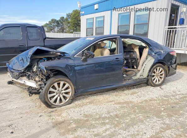 JTNB11HK9J3029610 2018 TOYOTA CAMRY Синий Задняя левая четверть