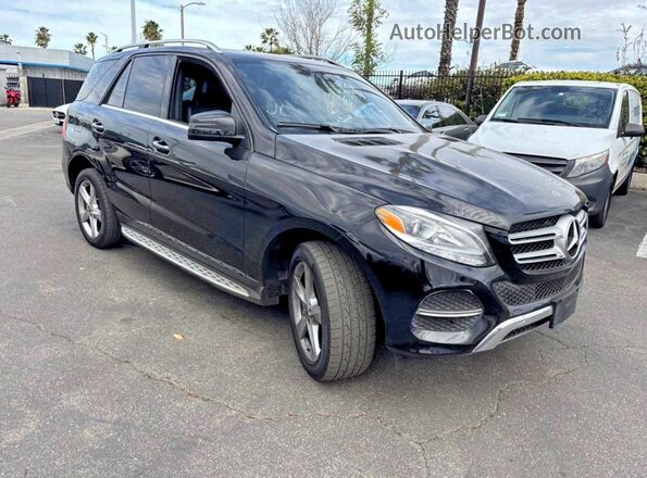 4JGDA5JBXJB028725 2018 MERCEDES-BENZ GLE Black Tył lewy