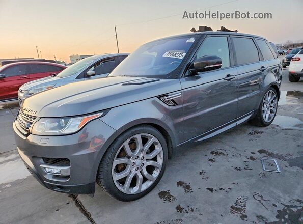 SALWR2FV9HA143817 2017 LAND ROVER RANGE Серый Задняя левая четверть