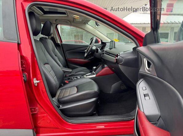 JM1DKBC78G0105203 2016 MAZDA CX-3 Красный Вид сзади