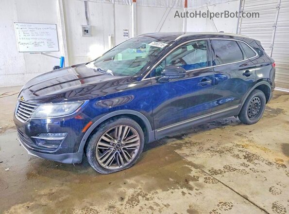 5LMTJ3DH6GUJ12504 2016 LINCOLN MKC Черный Задняя левая четверть