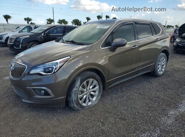 LRBFX1SA8JD007918 2018 BUICK ENVISION Beige Հետևի ձախ