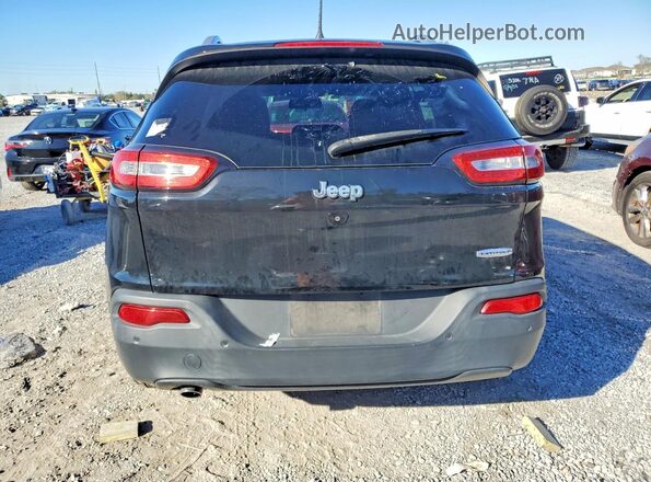 1C4PJLCB1HW613523 2017 JEEP CHEROKEE Черный Вид салона спереди