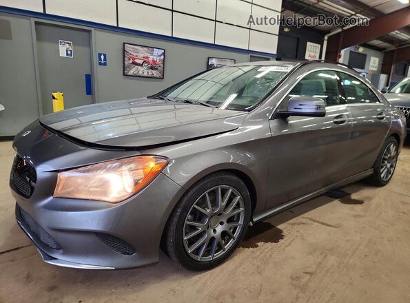 WDDSJ4EB0KN734768 2019 MERCEDES-BENZ CLA-CLASS Gray უკანა მარცხენა
