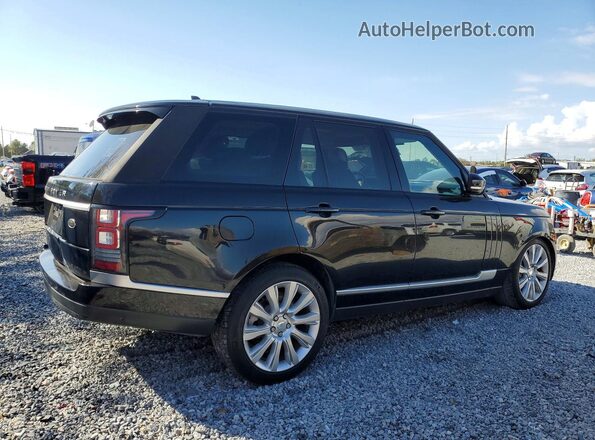 SALGS2EF8GA263741 2016 LAND ROVER RANGE Черный Передняя правая четверть