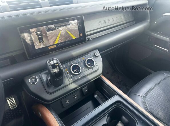 SALEX7EU3L2032786 2020 LAND ROVER DEFENDER Черный Вид наклейки с VIN-кодом