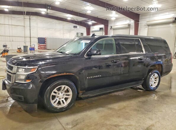 1GNSKHKC9JR119419 2018 CHEVROLET SUBURBAN Черный Задняя левая четверть