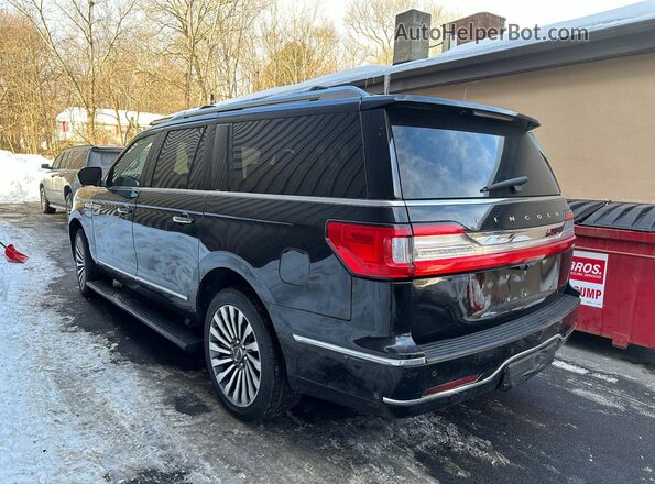 5LMJJ3LT7KEL21377 2019 LINCOLN NAVIGATOR Черный Передняя правая четверть