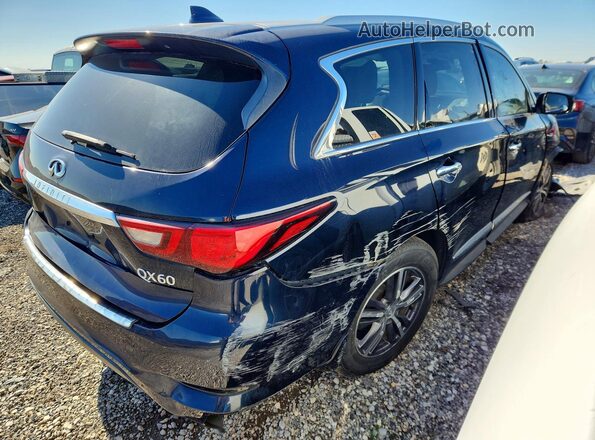 5N1DL0MN8KC548212 2019 INFINITI QX60 Blue Передня права чверть