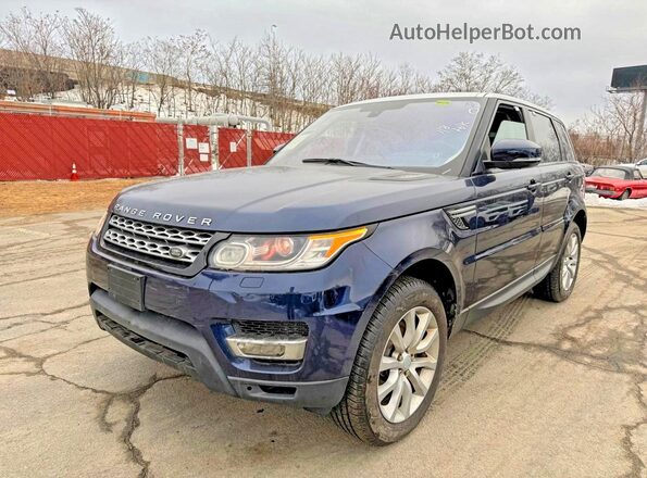 SALWR2VF1GA552189 2016 LAND ROVER RANGE Blue Rear right