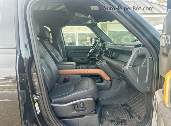 SALEX7EU3L2032786 2020 LAND ROVER DEFENDER Черный Вид сзади