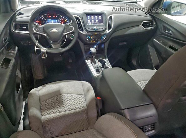3GNAXUEG5RL242450 2024 CHEVROLET EQUINOX Синий Вид щитка приборов