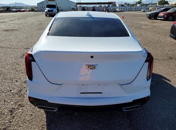 1G6DA5RK3L0148361 2020 CADILLAC CT4 Белый Вид салона спереди