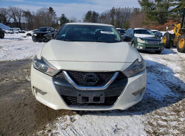 1N4AA6AP8JC366293 2018 NISSAN MAXIMA White Հետևի տեսք