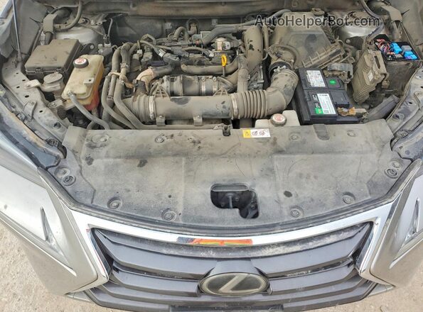 JTJYARBZ8G2041830 2016 LEXUS NX Серебряный Вид подкапотного пространства