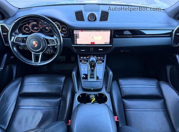 WP1AA2AY2KDA00870 2019 PORSCHE CAYENNE Белый Вид задних сидений