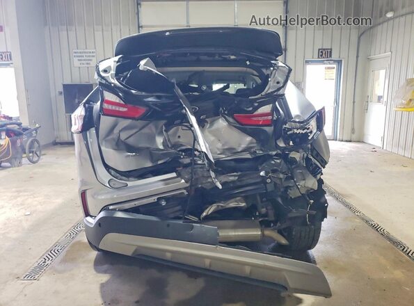 2FMPK4J90PBA34201 2023 FORD EDGE Серебряный Вид салона спереди