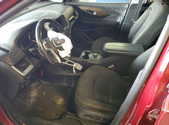 3GKALMEV0KL282500 2019 GMC TERRAIN Красный Вид панели приборов