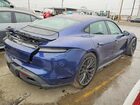 2021 Porsche Taycan Синий vin: WP0AA2Y16MSA17098