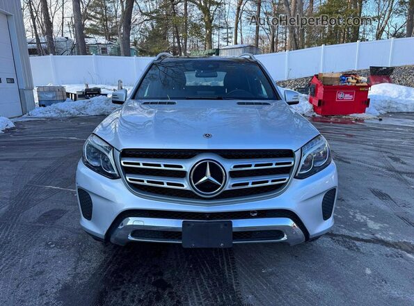4JGDF6EEXJB178409 2018 MERCEDES-BENZ GLS Серебряный Вид сзади