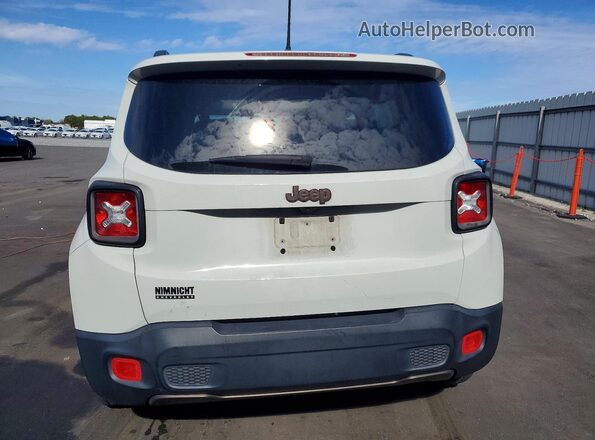 ZACCJABT2GPD02952 2016 JEEP RENEGADE Белый Вид салона спереди