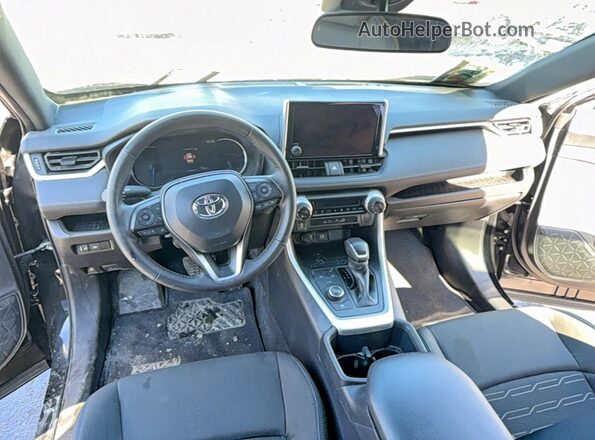 2T3T6RFVXRW070360 2024 TOYOTA RAV4 Черный Вид задних сидений