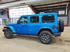 2025 Jeep Wrangler Sahara Blue vin: 1C4PJXEN1SW644941