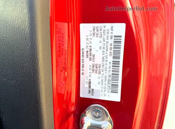 JM1NDAB70P0561948 2023 MAZDA MX-5 Красный Вид задней части салона