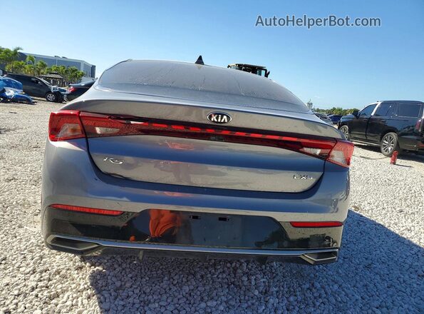 5XXG14J29MG025423 2021 KIA K5 Gray Սալոնի դիմացի տեսք