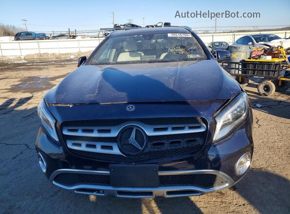 WDCTG4GB2KJ537645 2019 MERCEDES-BENZ GLA Черный Вид сзади