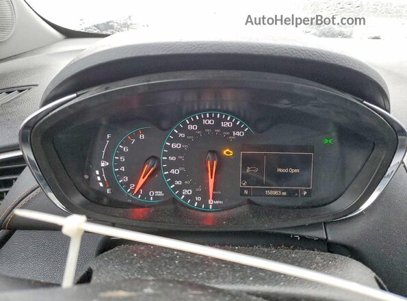 3GNCJNSB7JL387423 2018 CHEVROLET TRAX Серебряный Вид задних сидений