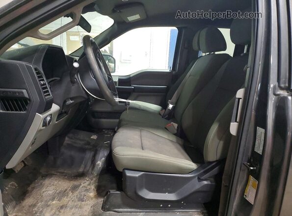 1FTEX1CB8KKC28579 2019 FORD F150 Gray Սալոնի դիմացի տեսք