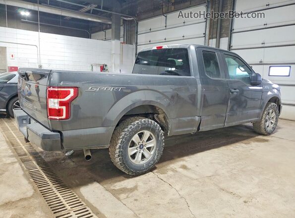 1FTEX1CB8KKC28579 2019 FORD F150 Gray Հետևի աջ