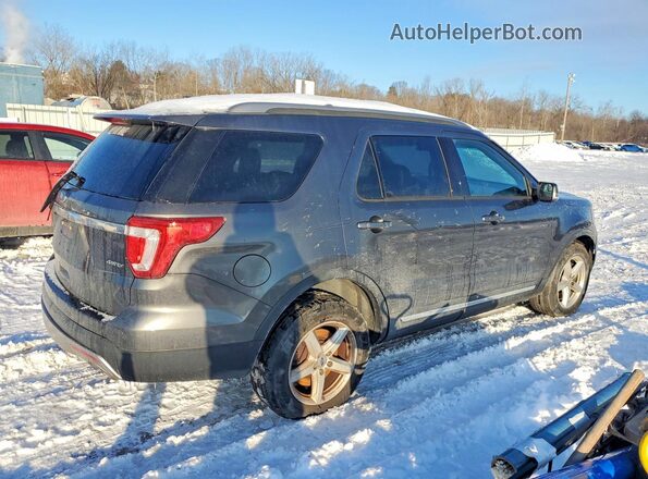 1FM5K8D87GGA50860 2016 FORD FORD EXPLORER Серый Передняя правая четверть