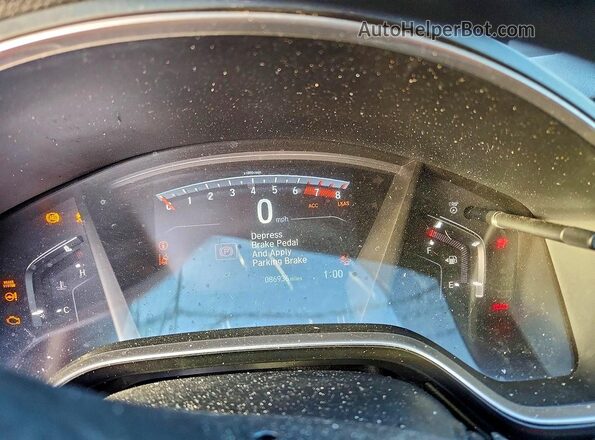5J6RW1H86KA023117 2019 HONDA CRV Серебряный Вид задних сидений