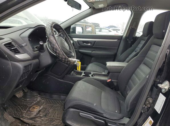 2HKRW6H36HH223973 2017 HONDA CRV Черный Вид панели приборов
