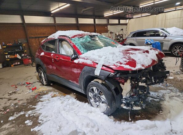 KM8HBCAB8SU300519 2025 HYUNDAI KONA Красный Вид спереди