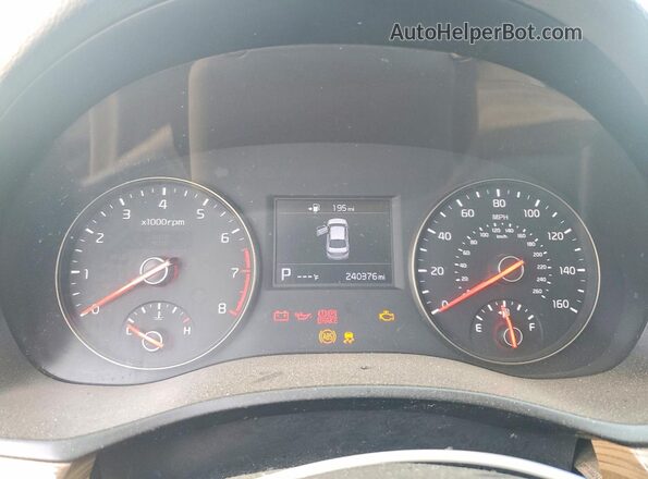 KNALB4J12H5091869 2017 KIA CADENZA Black Widok tylnych siedzeń