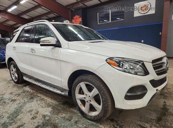 4JGDA0EB2GA725978 2016 MERCEDES-BENZ GLE White წინა მარჯვენა
