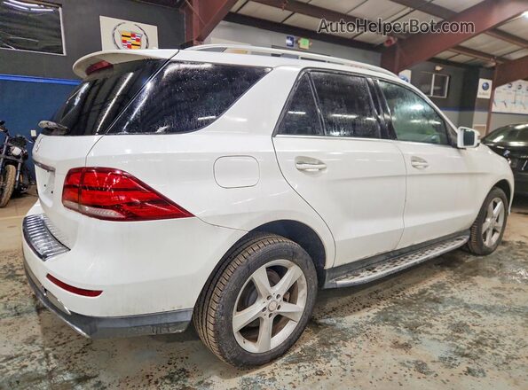 4JGDA0EB2GA725978 2016 MERCEDES-BENZ GLE White უკანა მარჯვენა