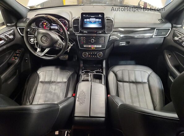 4JGDA0EB2GA725978 2016 MERCEDES-BENZ GLE White წინა პანელის ხედი