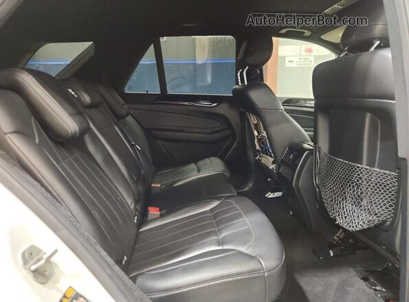 4JGDA0EB2GA725978 2016 MERCEDES-BENZ GLE White უკანა სალონის ხედი
