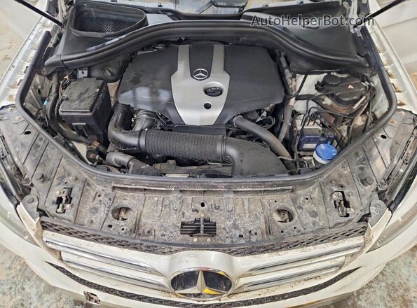 4JGDA0EB2GA725978 2016 MERCEDES-BENZ GLE White ძრავის განყოფილების ხედი