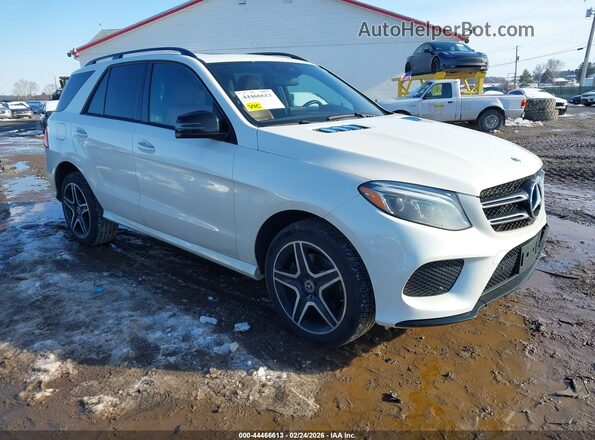 4JGDA5GB0KB205243 2019 MERCEDES-BENZ GLE 400 Белый Передняя правая четверть