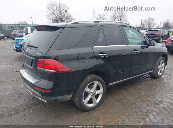 4JGDA5HB0JB172502 2018 MERCEDES-BENZ GLE 350 Черный Задняя правая четверть