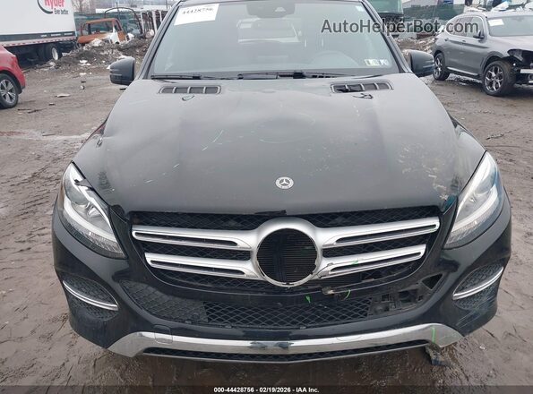 4JGDA5HB0JB172502 2018 MERCEDES-BENZ GLE 350 Черный Вид спереди