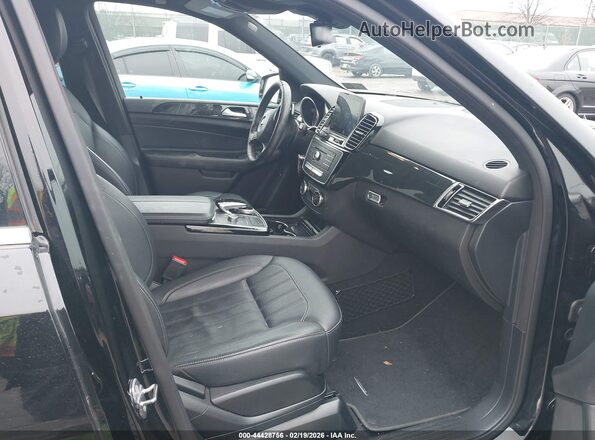 4JGDA5HB0JB172502 2018 MERCEDES-BENZ GLE 350 Черный Вид салона спереди