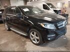2016 Mercedes-benz Gle 350 4matic Черный vin: 4JGDA5HB1GA741498